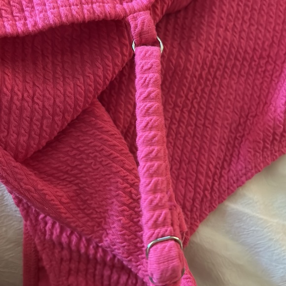 ASTR THE LABEL HOT PINK WOMENS BODYSUIT SIZE MEDIUM - Picture 4 of 6